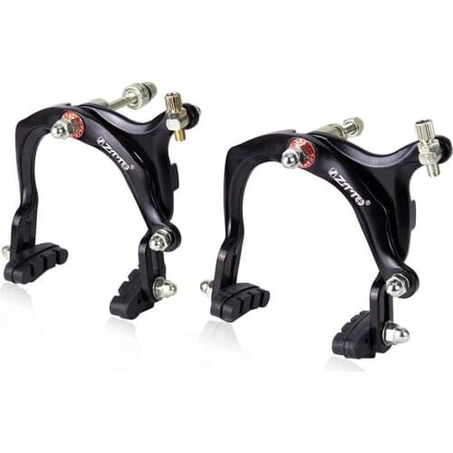 1 Pair Bicycle Brakes Calipers Long Arm Clamp city leisure C Shape Brake Calipers Road Bike Parts Accessories