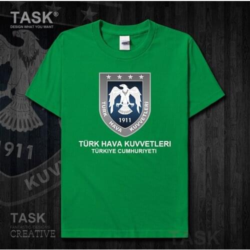 Air Force Turkey TUR t-shirt Short sleeve clothes mens t shirt new Tops Fashion country fans fitness Army Tactical Military 01