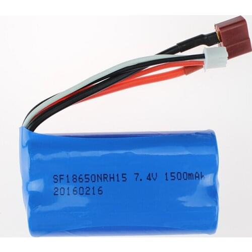 Wltoys 12428 12423 RC Car Spare Parts Accessories 7.4V 1500mah Lipo Battery