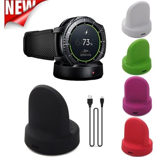 Charger Dock USB Cable Charging Wireless Wireless Charger Classic For Samsung Gear S2 S3 Smart Watch