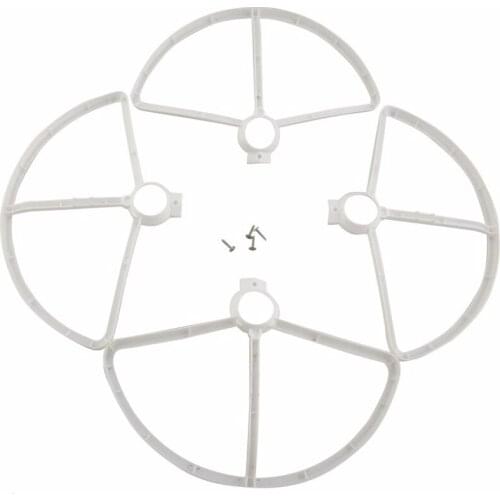 BLLRC for 4pcs MJX B5W F20 BUgs 5W four-axis aircraft blade protection drone white protection cover