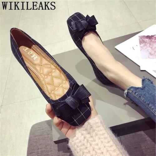 Designer Harajuku Shoes Butterfly-knot Creepers Luxury Brand Flat Shoes Woman Casual Shoes Women Zapatos De Mujer De Moda 2020