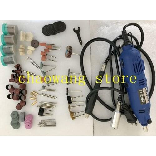 161pcs/set Metalworking Drilling Machine Polishing Kit Rotary Dremel Tools Kit Electric Mini Drill Rotary Tools Kit Set