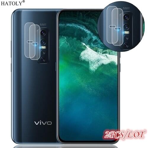 2Pcs For Glass vivo V17 Pro Camera Lens Screen Protector For vivo V17 Pro Camera Protective HD Phone Back Film For vivo V17 Pro