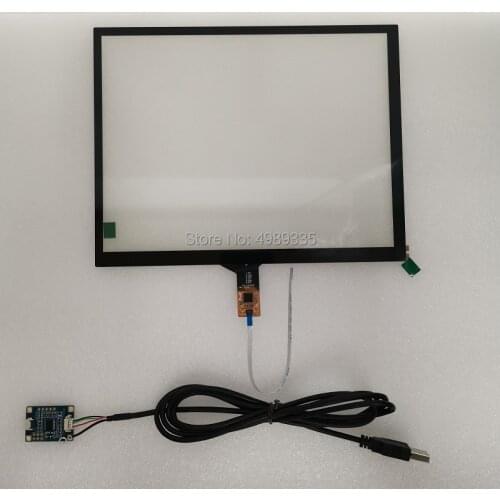 9.7 inch capacitive touch screen IIC I2C USB dual interface for Android linux win7 8 10 system plug and play