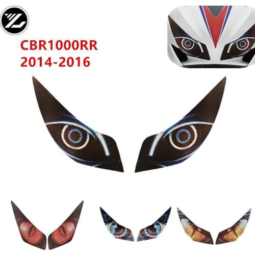 For HONDA CBR1000RR cbr 1000rr 2014 2015 2016 Motorcycle accessories headlight protection sticker headlights eye body sticker
