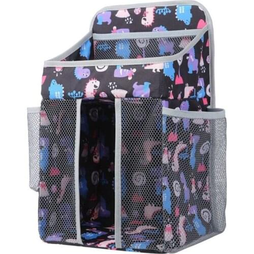 Baby Nursery Organizer and Diaper Caddy Organizer Crib Bed Stroller Hanging Changing Table Stacker Storage Bag