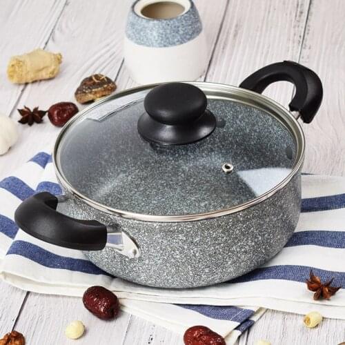Soup Pot Non-stick Pot Thick Soup Stew Pot Cook Noodles Hot Milk Porridge Pot Gas Cooker Universal Induction Pot Instant Pot