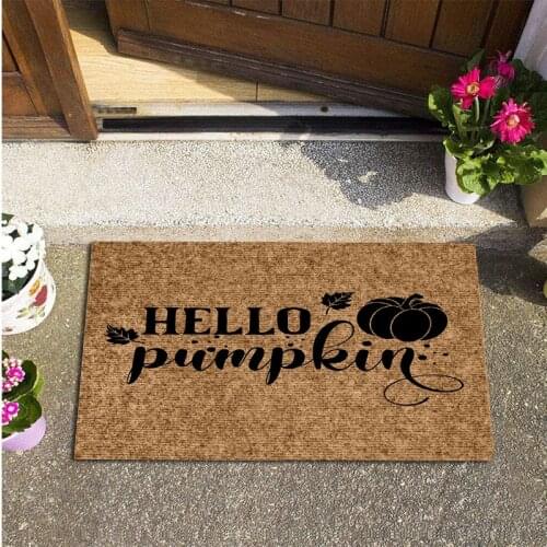 Welcome Entrance Doormat Indoor Outdoor Carpets Hallway Anti-Slip Area Rugs Funny Front Door Mats Rectangle