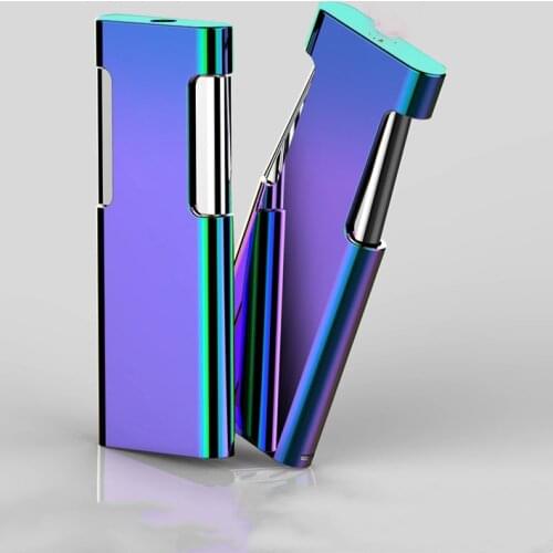 Metal Windproof Lighter Turbo Ultra Thin Gas Lighter Multicolor Luxury Torch Car Lighters Creative Gifts For Men