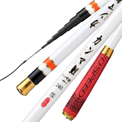 1.5m-5.4m Mini Stream Rod 19 Tone Carp Fishing Pole Short Section Hand Olta Super-Light Ultra Hard Fishing Cane Vara De Pesca