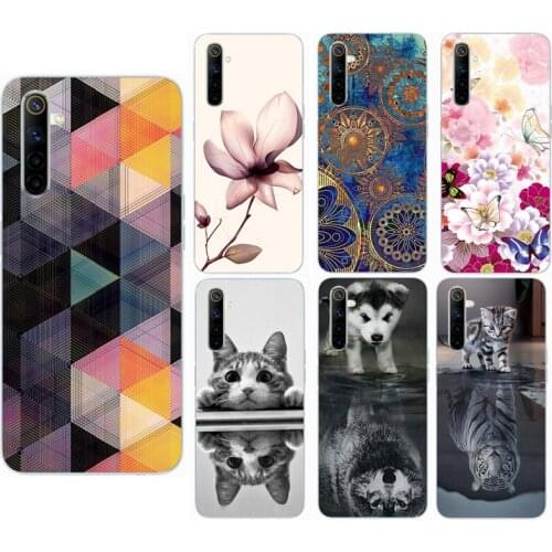 Animal Colorful Case for Realme 6 Silicone Soft Covers for Realme 6 Pro for Realme 6S Case Protector Baicvery Back Covers