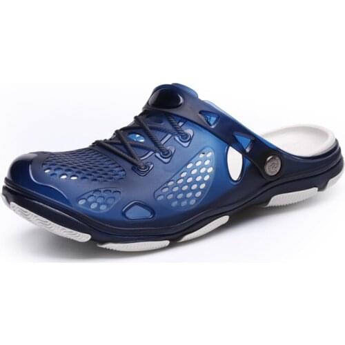 New 2020 Mens Sandals Summer Flip Flops Slippers Man Outdoor Beach Casual Shoes Upstream Male Sandals Water Shoes Quick Drying