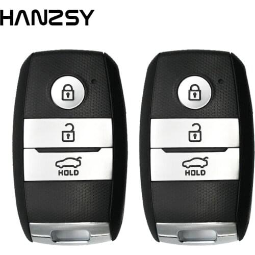 New Smart key Case for Kia K3 K5 Sportage Cerato Carens Soul Sorento Optima Replacement 3 Buttons Car Remote key Shell Fob