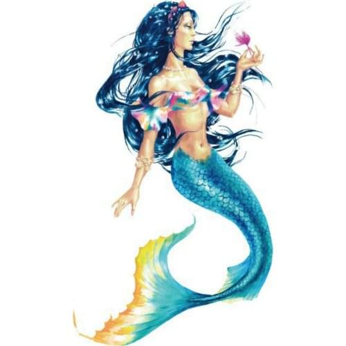 Sexy and charming mermaid series tattoo stickers RQ can be customized patterns Temporary Body Tattoos 200pcs