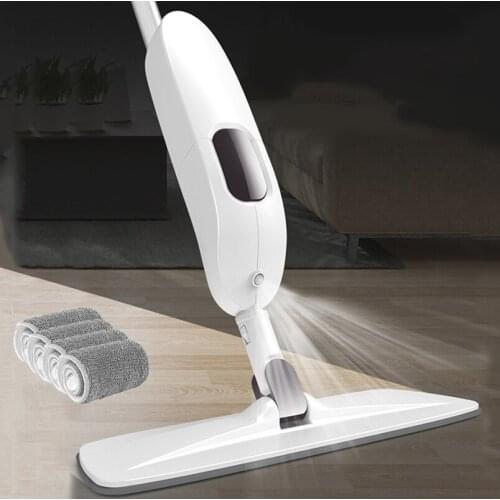 360 Degree Rotating Floor Spray Mop 2 In 1 Wet/Dry Windows Floor Cleaner Home Cleaning Tools