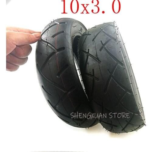 High quality 10x3.0 tubeless tire or inner and outer tyre For 10" E-Scooter Motor Scooter Go karts ATV Quad Speedway tires