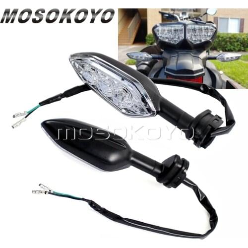 Amber LED Turn Signal Light Front Or Rear Indicators For Yamaha XJ6 MT 07 09 MT07 MT09 TRACER MT-25 MT-03 YZF R3 R6 R15 R25 R125