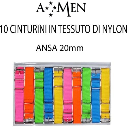 Amen 10 pack straps Nylon fabric with buckle * offer mad