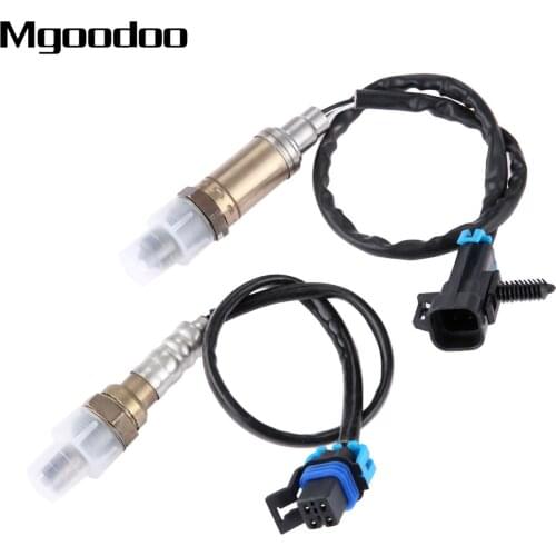 2pcs Upstream Downstream O2 Oxygen Sensors 234-4112 234-4018 For Chevrolet Silverado 1500 Tahoe GMC Cadillac High-performance