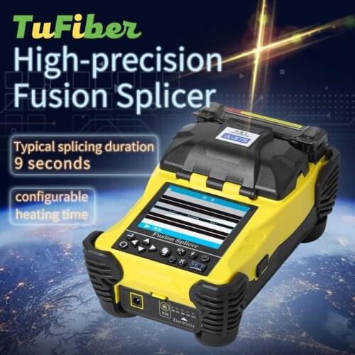 A-87S Customized Professional High Quality Optical Fiber Fusion Splicer Fiber Optic Tool Set Welder Machine with Fiber Cleaver