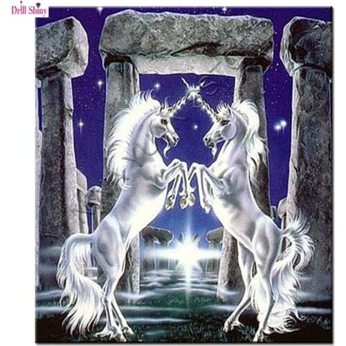 Diamond Painting,Animal,Unicorn,Cross Stitch,5D,DIY,Gift,Full,Needlework,Embroidery,Round Rhinestone,Decoration,Crafts,Room,Art