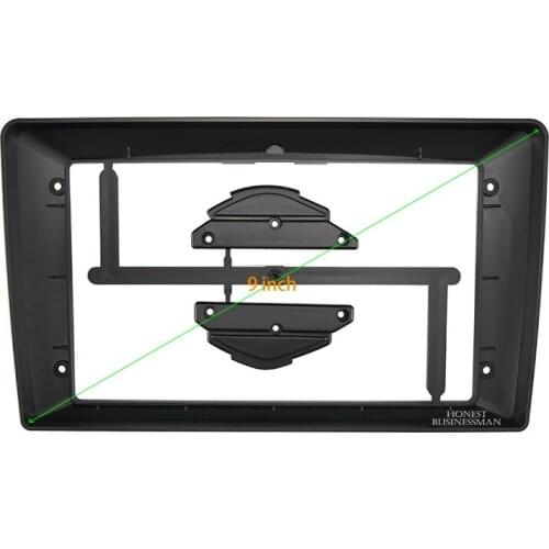 9 INCH Car Audio Frame GPS Navigation Fascia Panel Car dvd Plastic Frame Fascia is suitable for 2015 FIAT EGEA