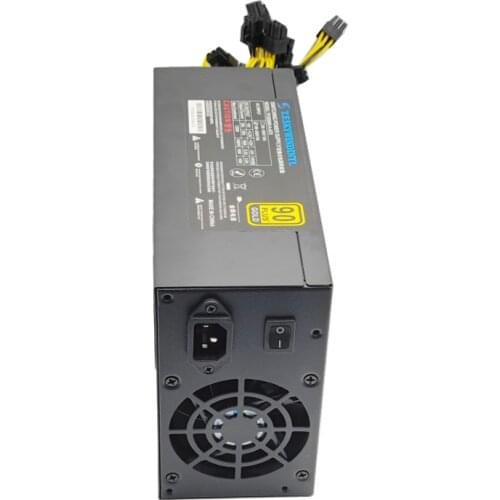 2000W Power Supply for PC Bitmain Antminer Power Supply 1600w 1800w PSU For Bitoin Mining S9 S7 T9 E9 A4 A6 A7 D3