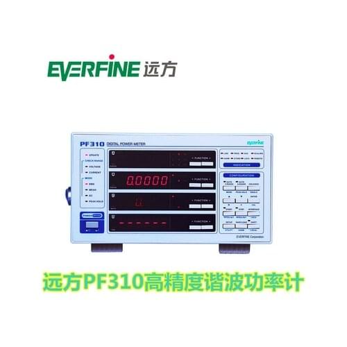 Fast arrival EVERFINE PF310 single-phase digital AC and DC power meter parameter tester harmonic and integral measurement