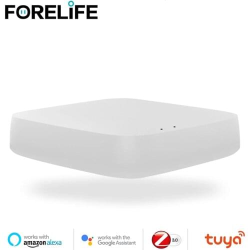 Smart Gateway Hub Tuya ZigBee WIFI Mesh Smart Home Bridge for App Voice Wireless Remote Control Works with Alexa Google Home