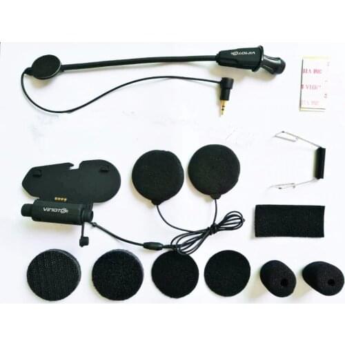 Easy Rider Audio & Mic Kit for Original Vimoto V3/V6 Helmet Headset Base Microphone Accessories