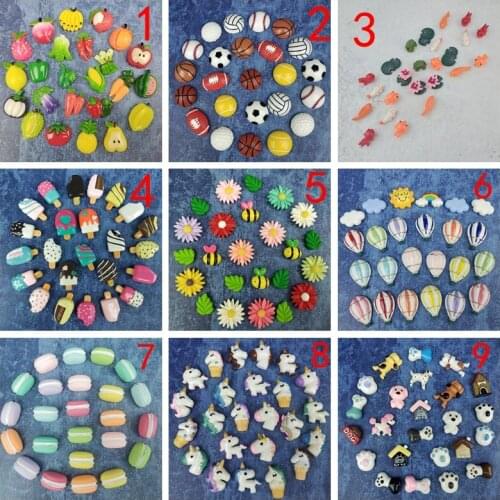 24 pcs/set Fruit vegetable Various creative combination series fridge magnet refrigerator home decor strong magnetic sticker