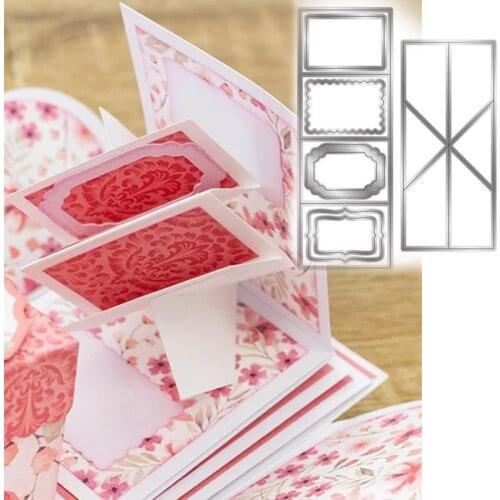 Agency greeting card dies new 2021 cutting dies for DIY Scrapbooking Embossing Cards Tool Decorative Crafts Die Cuts