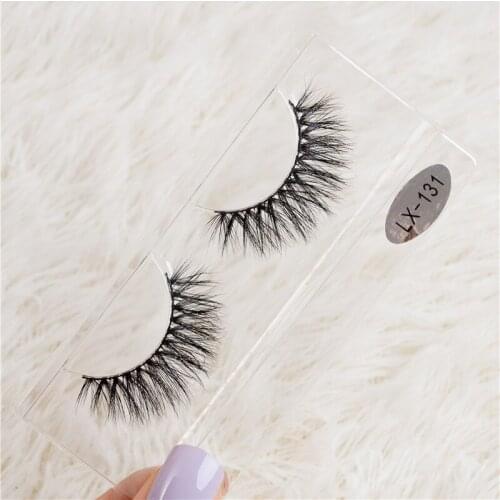 12mm-20mm Eyelashes 3D Mink Lashes Dramatic Fluffy Soft Wispy Volume Natural Long Lash Reusable Thick False Eyelash Dropshipping