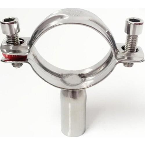 48-51mm 2" 51mm Pipe Hanger Bracket Clamp Support Clip 304 Stainless Steel For Beer Brewing