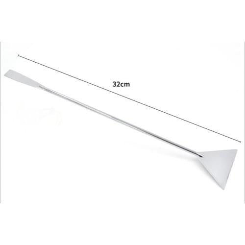 1 x Aquarium Stainless Sand Flattener Dual Spatula For Live Water Plants