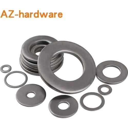 304 stainless steel flat gasketth thin thick plus flat washer / piece small edge thickened flat washer meson 20PCS