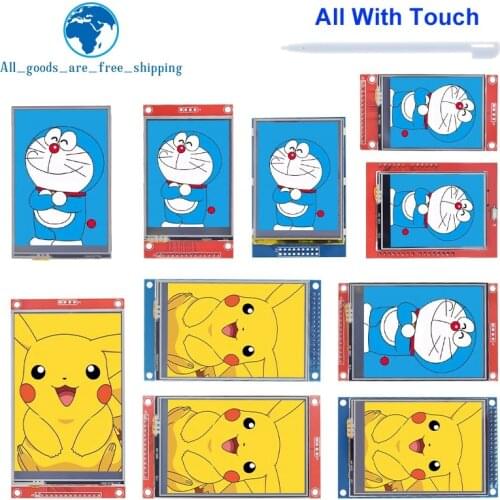240x320 2.8" SPI TFT LCD Touch Panel Serial Port Module With PBC ILI9341 2.8 Inch SPI Serial White LED Display with Touch Pen