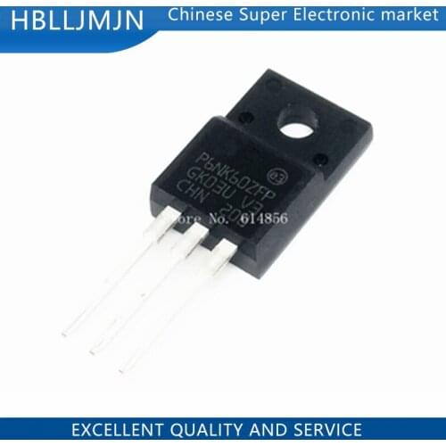 5PCS STP6NK60ZFP STP6NK60ZF STP6NK60Z STP6NK60 P6NK60ZFP P6NK60 TO-220
