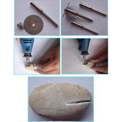 60mm Diamond Cutting Disc for Mini Drill Dremel Tools Diamond Disc Steel Rotary Tool Circular Saw Abrasive Saw Blade