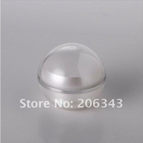 50G white acrylic ball shape cream bottle,cosmetic container,,cream jar,Cosmetic Jar,Cosmetic Packaging