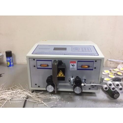Free shipping SWT508C-II Automatic Wire Stripping Aachine, Model SWT508D, 110-220v,Two-wheel Drive
