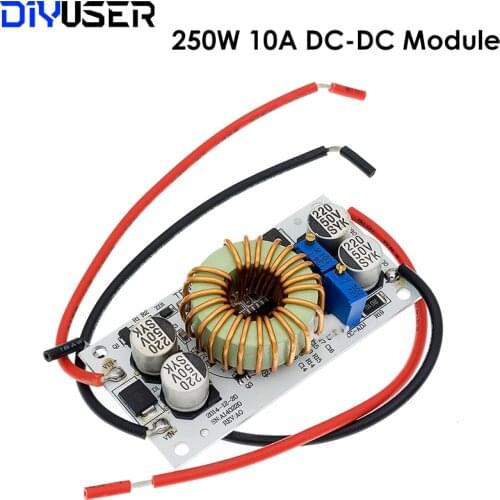 DC-DC boost converter Constant Current Mobile Power supply 10A 250W LED Driver Step Up Module
