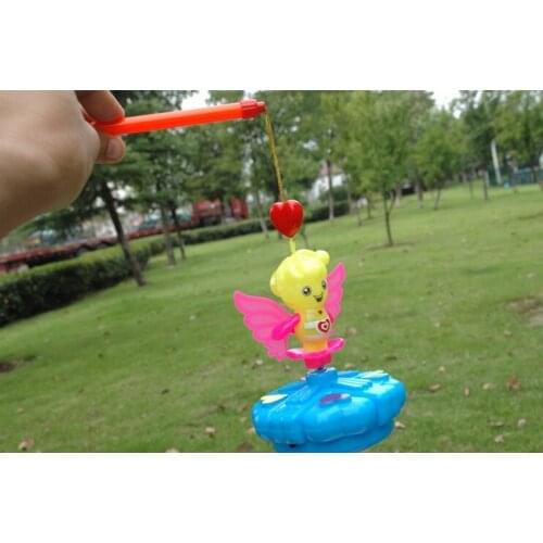 Childrens Toys Small Little Fairy Portable Flash Lanterns Gyro Electric Music Unisex Plastic 3 Years Old 2021