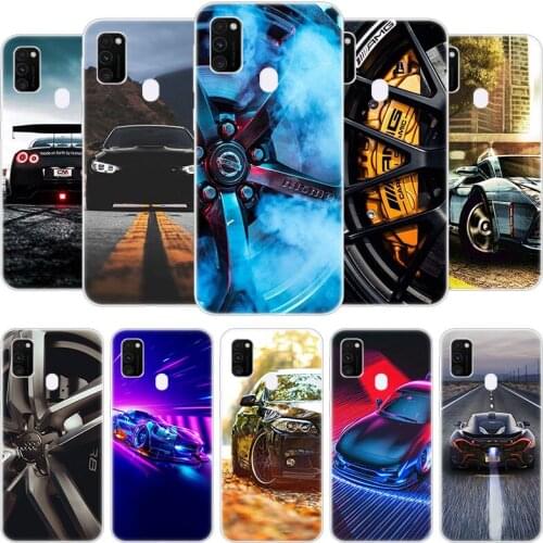 Cool sports car Soft Case for Samsung Galaxy F41 M01 Core M02S M12 M21S M30S M31S M42 M51 M62 A6 A7 A8 Plus 2018 Silicone Cover