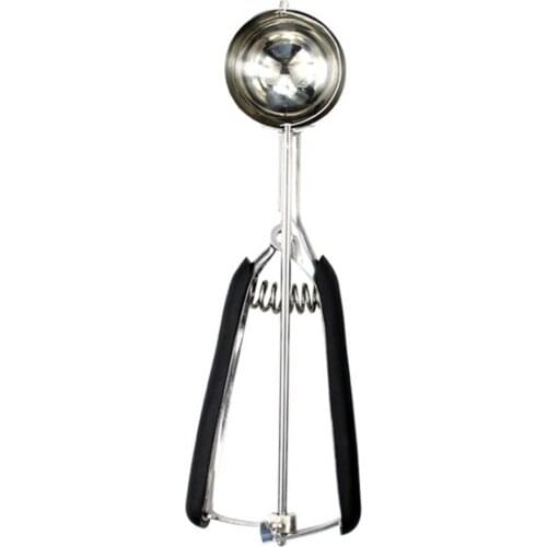 Ice Cream Spoon Eco-friendly Labor-saving Stainless Steel Thick Watermelon Fruit Scoop Supplies Long Service Life Household