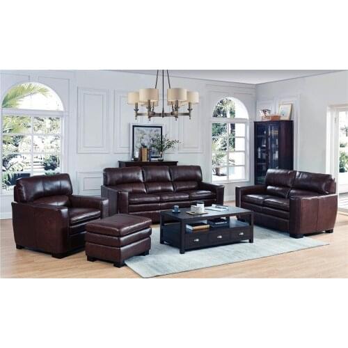 Sofa set Living Room Furniture Leather Couches Genuine Leather Sofa