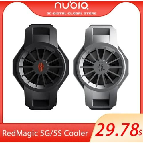 Original Nubia RedMagic 5G Cooling Fun Dao Feng ICE Cooler RedMagic 5S FunCooler Pro Ice Wind Radiator Box for Andriod iPhone