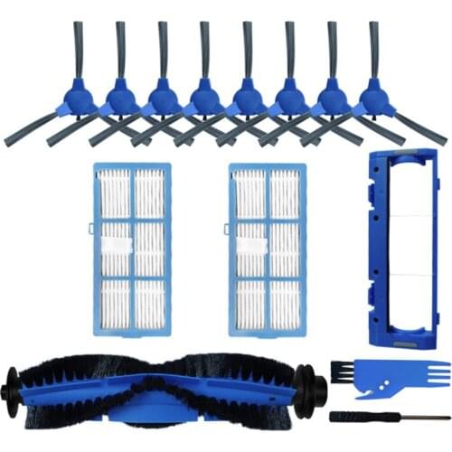 Main Brush Side Brush Filter for DeenKee DK600 Replacement Accessories Household Cleaning Supplies