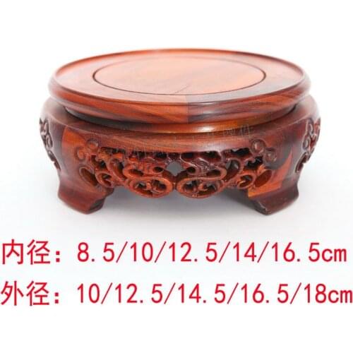 Rosewood carving furnishing articles household act the role ofing is tasted of Buddha household solid wood crafts special base